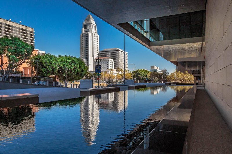 2016 Los Angeles Courthouse Fountains